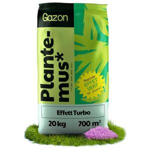 Plantemus* PLANTEMUS Engrais pour Gazon Effet Vert Turbo pour 700 m² Microcristaux Ultrasolubles Vert Intense en 7-9 Jours Engrais Azoté Technologie Allemande 20 kg - Publicité Plantemus* PLANTEMUS Engrais pour Gazon Effet Vert Turbo pour 700 m² Microcristaux Ultrasolubles Vert Intense en 7-9 Jours Engrais Azoté Technologie Allemande 20 kg - Publicité