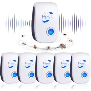 PEHTIY Répulsif Ultrason Anti-Rongeurs Insectes, 6 pcs Ultrason Anti Moustique Ultrason Souris et Rats, Intérieur Répulsif Électronique Insectes pour Souris, Rats Fourmis Araignées Moustiques - Publicité PEHTIY Répulsif Ultrason Anti-Rongeurs Insectes, 6 pcs Ultrason Anti Moustique Ultrason Souris et Rats, Intérieur Répulsif Électronique Insectes pour Souris, Rats Fourmis Araignées Moustiques - Publicité