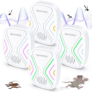 Bubbacare Répulsif à Ultrason, Répulsif Ultrason Anti Moustique, 4pcs Anti Moustique Ultrason Souris Répulsif à Souris Intérieur Répulsif Ultrason Appareil Anti Rats/Cafards/Rongeurs/Fourmis/Araignées/Insectes - Publicité Bubbacare Répulsif à Ultrason, Répulsif Ultrason Anti Moustique, 4pcs Anti Moustique Ultrason Souris Répulsif à Souris Intérieur Répulsif Ultrason Appareil Anti Rats/Cafards/Rongeurs/Fourmis/Araignées/Insectes - Publicité