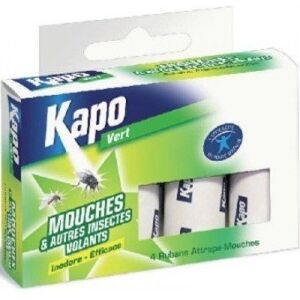 KAPO Serpentins attrape-mouches naturel - Publicité KAPO Serpentins attrape-mouches naturel - Publicité