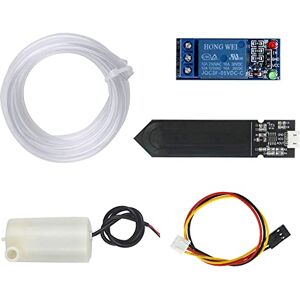 WayinTop Kit d'arrosage Automatique DIY, Sol Détection D'Humidité + 5V 1 Canal Relais Module + Mini Micro Pompes à Eau Submersibles + 1M Tuyau Transparent pour Jardin Plante Fleur - Publicité WayinTop Kit d'arrosage Automatique DIY, Sol Détection D'Humidité + 5V 1 Canal Relais Module + Mini Micro Pompes à Eau Submersibles + 1M Tuyau Transparent pour Jardin Plante Fleur - Publicité