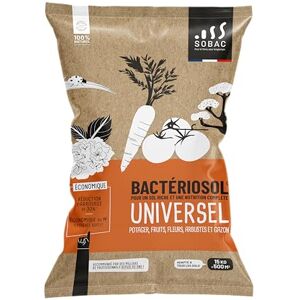 SOBAC Bactériosol® Fertilisant Universel Sac 15kg - Publicité SOBAC Bactériosol® Fertilisant Universel Sac 15kg - Publicité