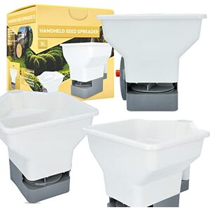 Instalguru Épandeur manuel de jardin 3 l Universel Manuel Portable Graines de gazon Épandeur d'engrais Salière Graines de gazon Épandeur de sable Graines de gazon Épandeur uniforme - Publicité Instalguru Épandeur manuel de jardin 3 l Universel Manuel Portable Graines de gazon Épandeur d'engrais Salière Graines de gazon Épandeur de sable Graines de gazon Épandeur uniforme - Publicité