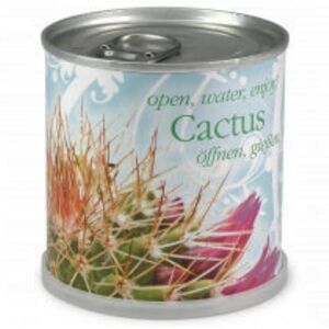 Mac Flower's Cactus Prêt à pousser en canette - Publicité Mac Flower's Cactus Prêt à pousser en canette - Publicité