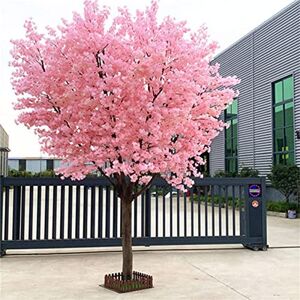 GerRit Arbre de fleurs de cerisier artificiel, cerisier pleureur, fausses plantes de fleurs de cerisier, arbre en fleurs, arbre Sakura, arbre de fleurs de cerisier japonais, arbre artificiel d'intérieur - Publicité