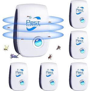 PEHTIY Répulsif Ultrason Anti-Rongeurs Insectes, 6 pcs Ultrason Anti Moustique Ultrason Souris et Rats, Intérieur Répulsif Électronique Insectes pour Souris, Rats Fourmis Araignées Moustiques - Publicité PEHTIY Répulsif Ultrason Anti-Rongeurs Insectes, 6 pcs Ultrason Anti Moustique Ultrason Souris et Rats, Intérieur Répulsif Électronique Insectes pour Souris, Rats Fourmis Araignées Moustiques - Publicité