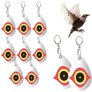 com-four ® 10x Arbre épouvantail répulsif pour Pigeon, Corbeau, Moineau épouvantail Pendentif, Plastique, réfléchissant 13,5 x 8,5 cm (10 pièces métal) - Publicité com-four ® 10x Arbre épouvantail répulsif pour Pigeon, Corbeau, Moineau épouvantail Pendentif, Plastique, réfléchissant 13,5 x 8,5 cm (10 pièces métal) - Publicité