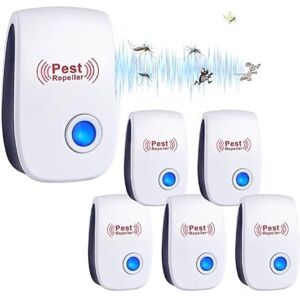 RUTIDA Ultrason Anti Moustique, 6 pcs Répulsif Ultrasonique Anti-Rongeurs Insectes Ultrason Souris et Rats, Intérieur Prise et diffuseur Anti Moustique Electrique Ultrason pour Fourmis Araignées, Inoffensif - Publicité RUTIDA Ultrason Anti Moustique, 6 pcs Répulsif Ultrasonique Anti-Rongeurs Insectes Ultrason Souris et Rats, Intérieur Prise et diffuseur Anti Moustique Electrique Ultrason pour Fourmis Araignées, Inoffensif - Publicité