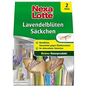 Nexa Lotte rempli de Fleurs de Lavande – Sachet, Produit Naturel sans additifs, en Fibre Naturelle décorative Sachet de Protection Contre Mites dans kleisers chränken, tiroirs et coffres, 2 Sachet - Publicité Nexa Lotte rempli de Fleurs de Lavande – Sachet, Produit Naturel sans additifs, en Fibre Naturelle décorative Sachet de Protection Contre Mites dans kleisers chränken, tiroirs et coffres, 2 Sachet - Publicité