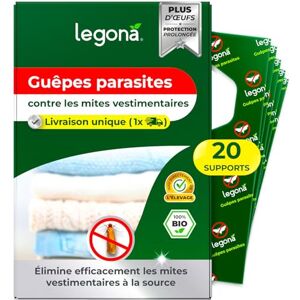 Legona Trichogramma Mites des vêtements 20 Cartes à 1 Livraison Anti-Mites Naturel Produit performant Contre Les Mites - Publicité Legona Trichogramma Mites des vêtements 20 Cartes à 1 Livraison Anti-Mites Naturel Produit performant Contre Les Mites - Publicité
