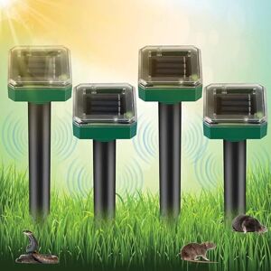Beghdhu Répulsifs Solaires Anti-Taupes, Lot de 4 Repulsif Taupe Solaire pour Protéger Votre Jardins Pelouse des Taupes, Marmottes - Publicité Beghdhu Répulsifs Solaires Anti-Taupes, Lot de 4 Repulsif Taupe Solaire pour Protéger Votre Jardins Pelouse des Taupes, Marmottes - Publicité