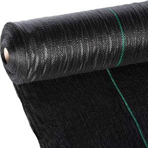 Masgard ® Bâche de paillage tissée 100 g/m² Noir différentes Dimensions (1,00 m x 50,00 m = 50 m² (en Rouleau)) - Publicité Masgard ® Bâche de paillage tissée 100 g/m² Noir différentes Dimensions (1,00 m x 50,00 m = 50 m² (en Rouleau)) - Publicité