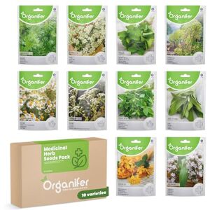 Organifer Pack De Graines D'Herbes Médicinales 10 Variétés Pour Une Santé Naturelle Graines Sans Ogm Graines D'Herbes Pour Une Utilisation En Intérieur - Publicité Organifer Pack De Graines D'Herbes Médicinales 10 Variétés Pour Une Santé Naturelle Graines Sans Ogm Graines D'Herbes Pour Une Utilisation En Intérieur - Publicité