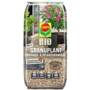 Compo Bio Granuplant Granulés de Drainage et de Plantation, à Utiliser avec du terreau, Alternative idéale à l'argile expansée, 40 l - Publicité Compo Bio Granuplant Granulés de Drainage et de Plantation, à Utiliser avec du terreau, Alternative idéale à l'argile expansée, 40 l - Publicité