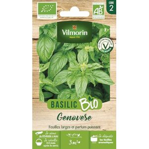 Vilmorin Basilic Genovese BIO - Publicité Vilmorin Basilic Genovese BIO - Publicité