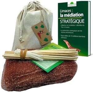 Springday Filet Anti limaces et escargots cuivre (Fil Plat 2.0) Répulsif Naturel 10m x 15cm Barrière Double Mailles avec 20 piquets Bambou & ebook Protection Potager Permaculture - Publicité Springday Filet Anti limaces et escargots cuivre (Fil Plat 2.0) Répulsif Naturel 10m x 15cm Barrière Double Mailles avec 20 piquets Bambou & ebook Protection Potager Permaculture - Publicité