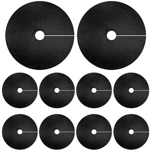 Nikovoke 10Pièces Colliers de Chou, Anneau de Paillis Rond de 15cm de Diamètre pour Répulsif à Limaces Barrière Anti-Mauvaises Herbes pour Racines de Plants de Chou - Publicité Nikovoke 10Pièces Colliers de Chou, Anneau de Paillis Rond de 15cm de Diamètre pour Répulsif à Limaces Barrière Anti-Mauvaises Herbes pour Racines de Plants de Chou - Publicité