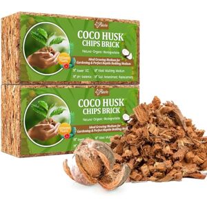 Riare Substrat de copeaux de Coco pour Plantes, substrat de Noix de Coco à Haute Expansion, paillis pour Fleurs de Jardin, Herbes, Plantation (2 pcs) - Publicité Riare Substrat de copeaux de Coco pour Plantes, substrat de Noix de Coco à Haute Expansion, paillis pour Fleurs de Jardin, Herbes, Plantation (2 pcs) - Publicité