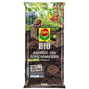 Compo Bio Terreau pour Plate-Bande surélevée et Serre, sans Tourbe, 40 l - Publicité Compo Bio Terreau pour Plate-Bande surélevée et Serre, sans Tourbe, 40 l - Publicité