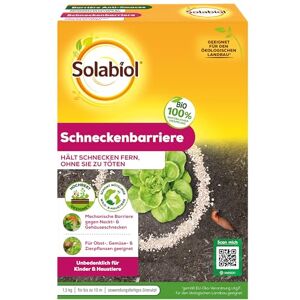 Solabiol Barrière Anti-Limaces & Escargots 1,5 Kg Protège Cultures & Potagers Utilisable en Agriculture Biologique SOBARPOT15 - Publicité Solabiol Barrière Anti-Limaces & Escargots 1,5 Kg Protège Cultures & Potagers Utilisable en Agriculture Biologique SOBARPOT15 - Publicité