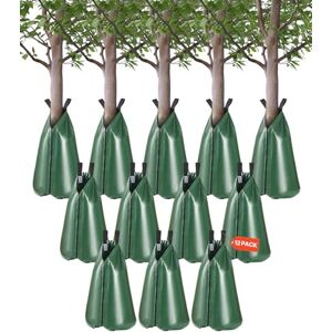 VEVOR Sac d'arrosage d'arbres, 12 pcs, sac d'irrigation d'arbres, 75,7 L, goutte à goutte, rechargeable, libération lente 5-9 heures avec fermeture éclair, durable, pour ciblage des racines profondes - Publicité VEVOR Sac d'arrosage d'arbres, 12 pcs, sac d'irrigation d'arbres, 75,7 L, goutte à goutte, rechargeable, libération lente 5-9 heures avec fermeture éclair, durable, pour ciblage des racines profondes - Publicité
