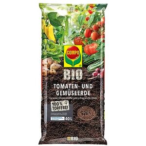 Compo Bio de tomates et légumes Terre torffrei 40 L - Publicité Compo Bio de tomates et légumes Terre torffrei 40 L - Publicité