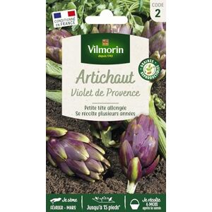 Vilmorin Artichaut Violet de Provence - Publicité Vilmorin Artichaut Violet de Provence - Publicité
