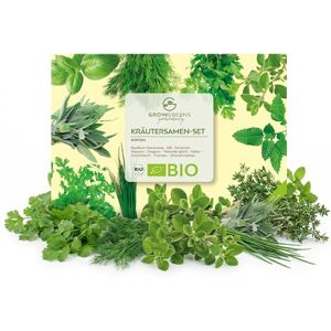 growgreens BIO Kit de graines d'herbes aromatiques à planter Set d'herbes aromatiques à faire pousser de culture biologique idéal pour le jardin aromatique… (Set de 10 herbes) - Publicité growgreens BIO Kit de graines d'herbes aromatiques à planter Set d'herbes aromatiques à faire pousser de culture biologique idéal pour le jardin aromatique… (Set de 10 herbes) - Publicité