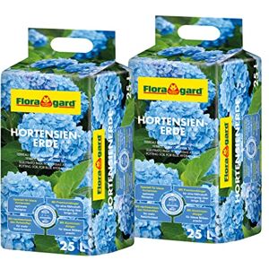 Floragard Terreau pour Hortensias Bleus pour la Plantation et Le Rempotage, Optimal pour Massifs et Pots, avec Granulés d’Argile 2x25 L - Publicité Floragard Terreau pour Hortensias Bleus pour la Plantation et Le Rempotage, Optimal pour Massifs et Pots, avec Granulés d’Argile 2x25 L - Publicité