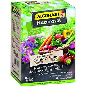 ALGOFLASH NATURASOL - Engrais Cornée Torréfiée & Sang Séché - 3kg - Publicité ALGOFLASH NATURASOL - Engrais Cornée Torréfiée & Sang Séché - 3kg - Publicité