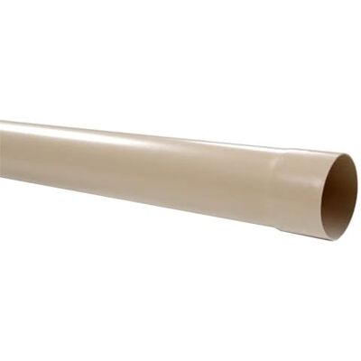 First Plast Gouttière PVC 25 demi-ronde Tube de descente gouttière 25 Ø80 sable 4 m - - Publicité First Plast Gouttière PVC 25 demi-ronde Tube de descente gouttière 25 Ø80 sable 4 m - - Publicité
