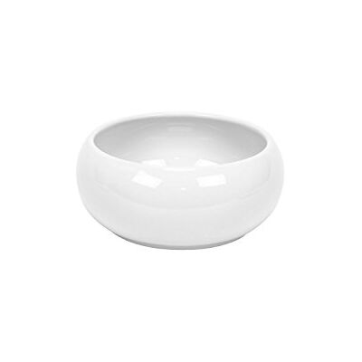 Polnix Cache Pot Rond Piano en ceramique, Bas Bol, en Blanc, diam. 14 cm - Publicité Polnix Cache Pot Rond Piano en ceramique, Bas Bol, en Blanc, diam. 14 cm - Publicité