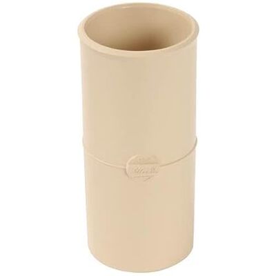 Nicoll Manchon double pour gouttiere demi-ronde de 16 FF diametre : 50 PVC Sable JJGTS - Publicité Nicoll Manchon double pour gouttiere demi-ronde de 16 FF diametre : 50 PVC Sable JJGTS - Publicité