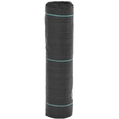 vidaXL Membrane Anti-Mauvaises Herbes Noir 0,5x25 m PP, Tissu Anti-Mauvaises Herbes, Membrane de contrôle des Mauvaises Herbes, Tapis de paillage - Publicité vidaXL Membrane Anti-Mauvaises Herbes Noir 0,5x25 m PP, Tissu Anti-Mauvaises Herbes, Membrane de contrôle des Mauvaises Herbes, Tapis de paillage - Publicité