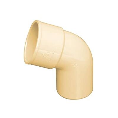 First Plast Gouttière PVC 16 demi-ronde Coude PVC 67°30 MF pour tube de descente Ø50 sable - Publicité First Plast Gouttière PVC 16 demi-ronde Coude PVC 67°30 MF pour tube de descente Ø50 sable - Publicité