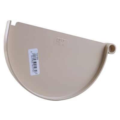 First Plast Gouttière PVC 33 demi-ronde Fond de naissance pour gouttières PVC 33 sable - Publicité First Plast Gouttière PVC 33 demi-ronde Fond de naissance pour gouttières PVC 33 sable - Publicité