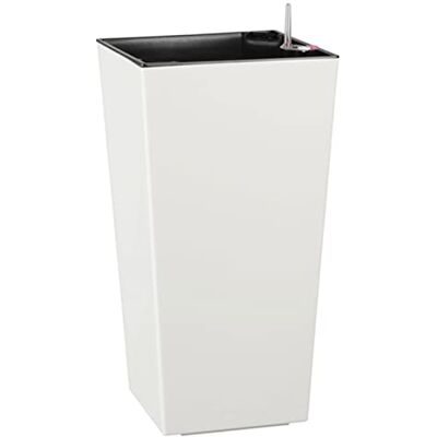 Dehner Elise Pot de Fleur à système d'arrosage indépendant Blanc 46 x 25 x 25 cm - Publicité Dehner Elise Pot de Fleur à système d'arrosage indépendant Blanc 46 x 25 x 25 cm - Publicité