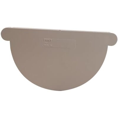 First Plast Fond de gouttière PVC demi-ronde Personnalisable-Sable-33 - Publicité First Plast Fond de gouttière PVC demi-ronde Personnalisable-Sable-33 - Publicité