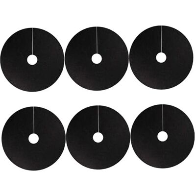 Peosaard Lot de 6 Tapis d'arbre Ronds de 50, 8 cm avec Trou prédécoupé, Tapis paillis Non tissé pour Un aménagement paysager Facile Autour des Arbres et des parterres Jardin, Couverture Base - Publicité Peosaard Lot de 6 Tapis d'arbre Ronds de 50, 8 cm avec Trou prédécoupé, Tapis paillis Non tissé pour Un aménagement paysager Facile Autour des Arbres et des parterres Jardin, Couverture Base - Publicité