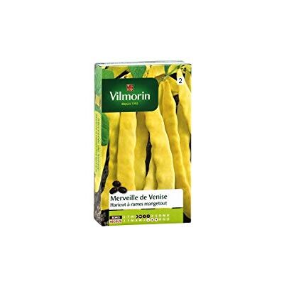 Vilmorin Haricot Merveille de Venise Mangetout Beurre - Publicité Vilmorin Haricot Merveille de Venise Mangetout Beurre - Publicité