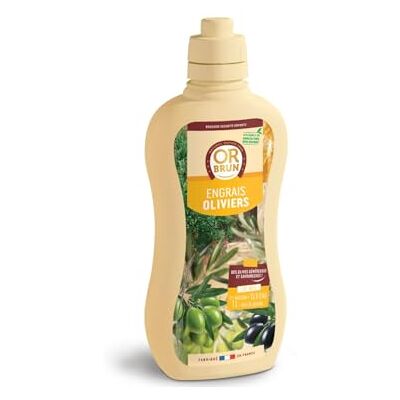 OR BRUN Engrais Oliviers Fortifie Les Oliviers 1L Favorise La Croissance Fabriqué En France Utilisable En Agriculture Biologique OBRECLOLIVIER1 - Publicité OR BRUN Engrais Oliviers Fortifie Les Oliviers 1L Favorise La Croissance Fabriqué En France Utilisable En Agriculture Biologique OBRECLOLIVIER1 - Publicité