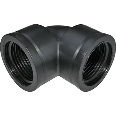 AERZETIX Coude Pression 90° à Visser 1'' (Ø33mm) Femelle/Femelle Raccord en Coude en Plastique pour Adduction d'Eau Maison/Irrigation/Piscine/Traitement d'Eau Pression 10 Bars C51732 - Publicité AERZETIX Coude Pression 90° à Visser 1'' (Ø33mm) Femelle/Femelle Raccord en Coude en Plastique pour Adduction d'Eau Maison/Irrigation/Piscine/Traitement d'Eau Pression 10 Bars C51732 - Publicité