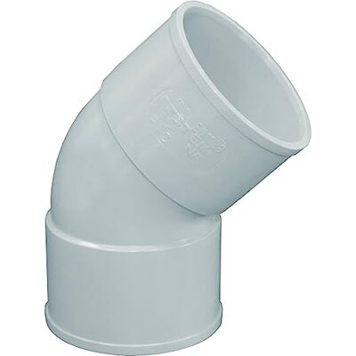 FIRST PLAST Coudes PVC 45° personnalisables -Femelle-Femelle-125mm - Publicité FIRST PLAST Coudes PVC 45° personnalisables -Femelle-Femelle-125mm - Publicité