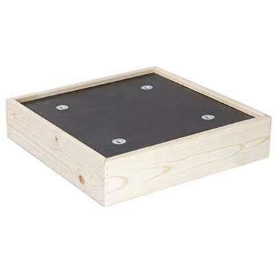 WAGNER Support à roulettes pour Pot de Fleur Maxigrip 38 x 38 x 10 cm I intérieur + extérieur I Roule Pot en Bois certifié FSC® I Capacité de Charge 200 kg I Made in Germany 20006001 - Publicité WAGNER Support à roulettes pour Pot de Fleur Maxigrip 38 x 38 x 10 cm I intérieur + extérieur I Roule Pot en Bois certifié FSC® I Capacité de Charge 200 kg I Made in Germany 20006001 - Publicité