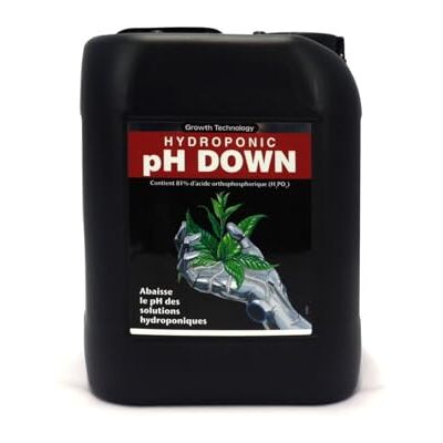 Growth Technology pH Down 5 L - Publicité Growth Technology pH Down 5 L - Publicité