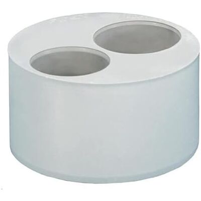 First Plast - Raccord PVC évacuation Tampon de Réduction Double PVC MF 100/40/32 - Publicité First Plast - Raccord PVC évacuation Tampon de Réduction Double PVC MF 100/40/32 - Publicité