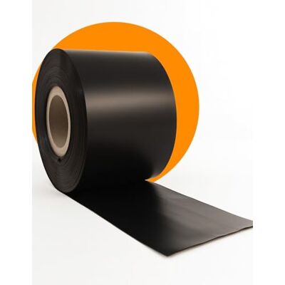 Jardin202 Tuyau plat en plastique 2000 galets noir rouleau 100 m (60 mm) - Publicité Jardin202 Tuyau plat en plastique 2000 galets noir rouleau 100 m (60 mm) - Publicité