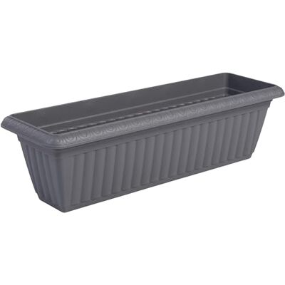IRIS OHYAMA - Slim Planter Relief610 - Gris - Planter - Publicité IRIS OHYAMA - Slim Planter Relief610 - Gris - Planter - Publicité