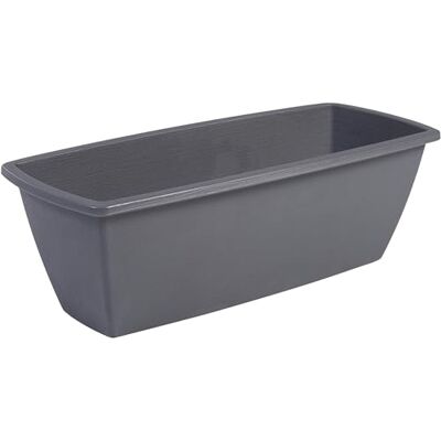 IRIS OHYAMA - Rectangular Plant Pot 550 - Gris - Planter - Publicité IRIS OHYAMA - Rectangular Plant Pot 550 - Gris - Planter - Publicité