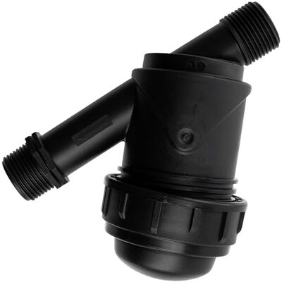 AERZETIX Filtre à Tamis 1" pour Irrigation Arrosage Goutte à Goutte Pression Supportée 6 Bars Finesse de Filtration 120mesh Perméabilité Maximale 6m3/h en Plastique - Publicité AERZETIX Filtre à Tamis 1" pour Irrigation Arrosage Goutte à Goutte Pression Supportée 6 Bars Finesse de Filtration 120mesh Perméabilité Maximale 6m3/h en Plastique - Publicité